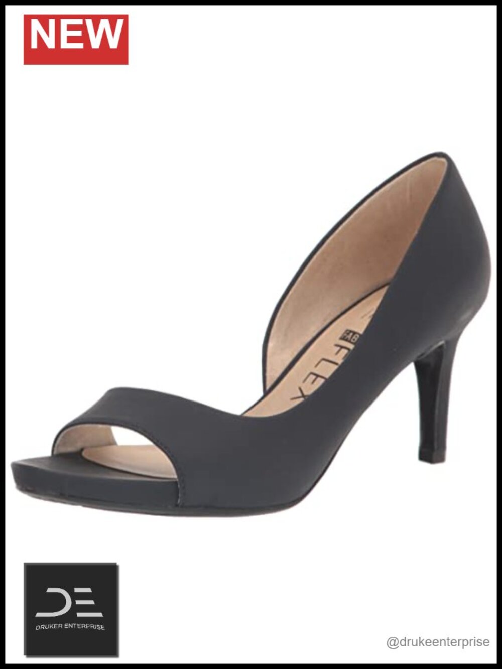 LifeStride Women's Mantra Platform Heel Pumps Faux Leather 3-inch